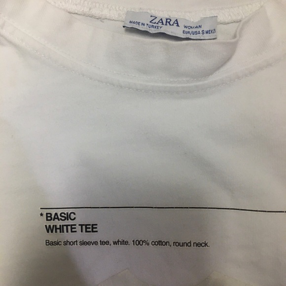 Basic White Tee - Picture 3 of 3